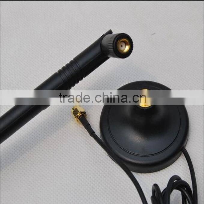 Free Sample 9dBi Antenna High Gain 4g Signal Booster Antenna For Tenda F323/N300 With SMA Male/RP-SMA