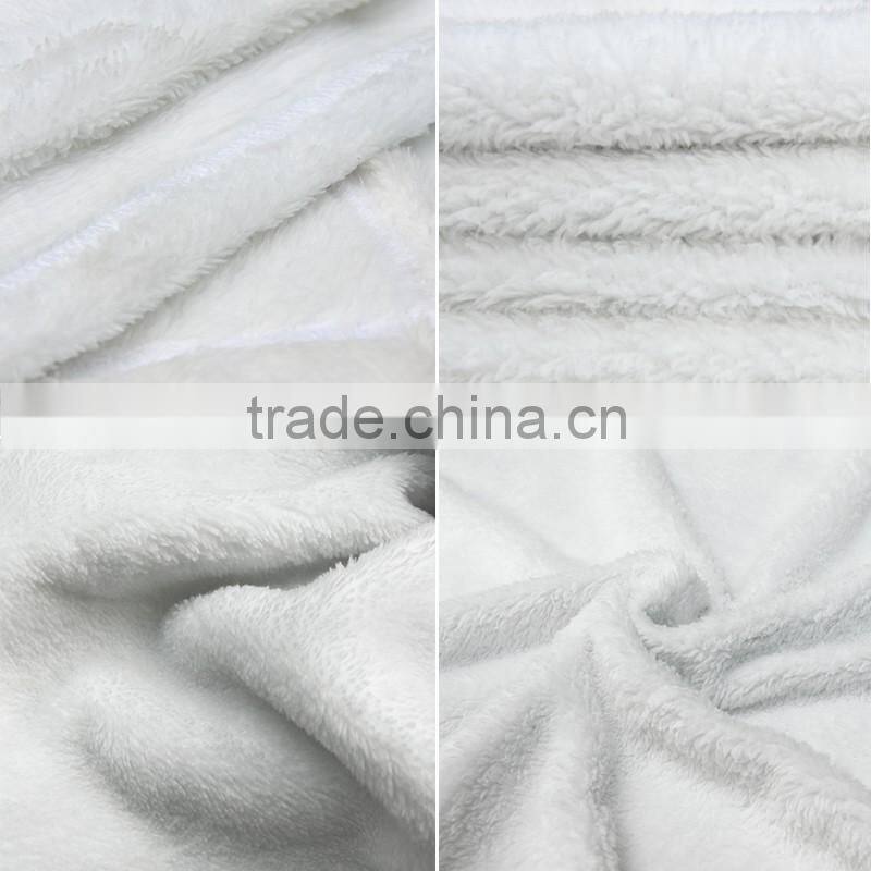 2016 fashion customize heat transfer printed flannel blanket
