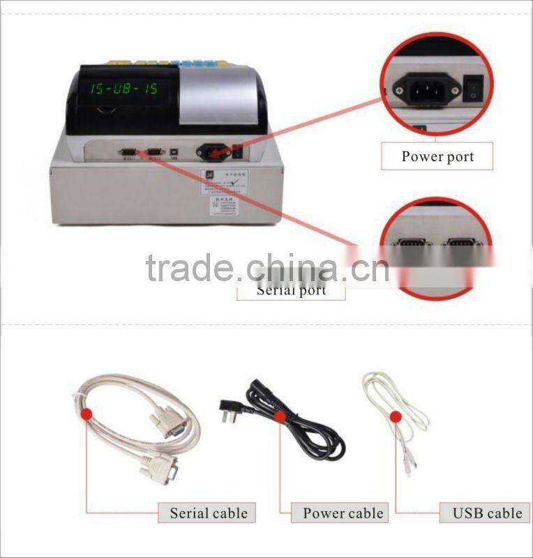 ECR electronic cash register for restaurant and stores