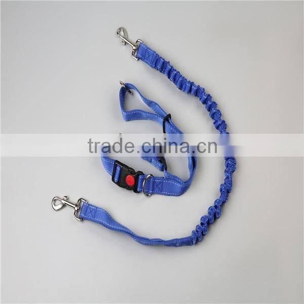 bungee leash wholesale belt leash nylon dog belt leash