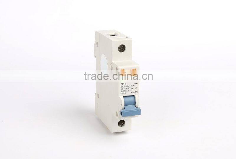 MCB-02 C45 Hot selling 1p+n mini circuit breaker