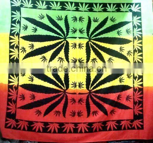 Sun Signs Design Cotton Bed cover