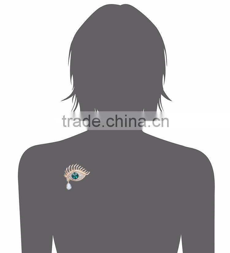 2016 Occident Rhinestone Animal Bird Brooch