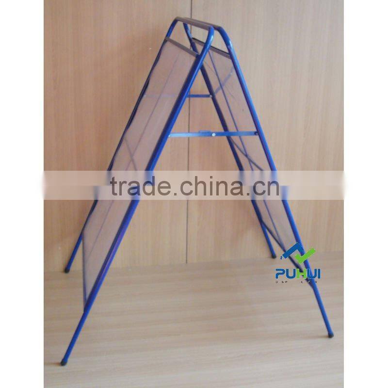 strong wind proof outdoor foldable graphic holder