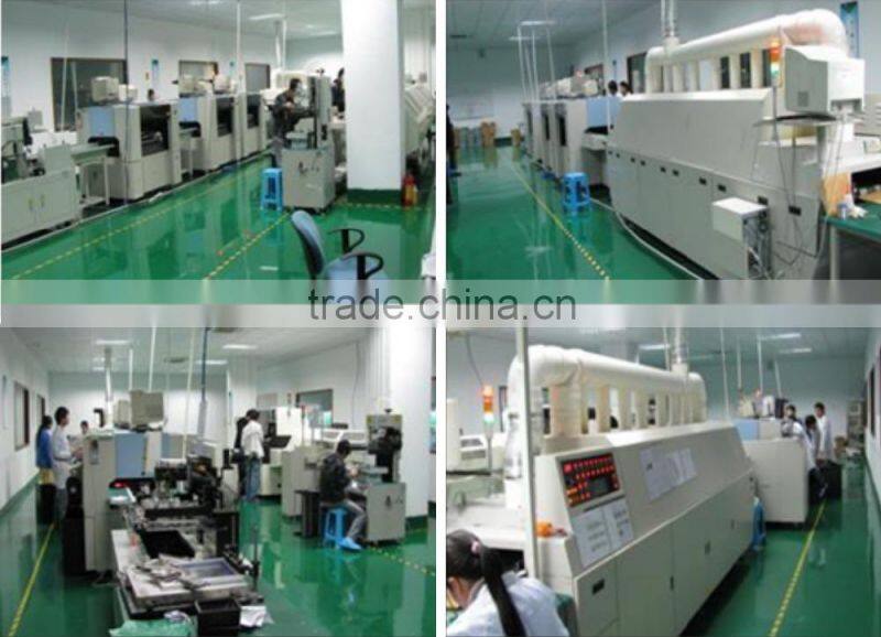 green color led number clock