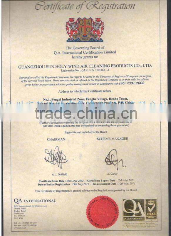 activated carbon filter for air conditioning