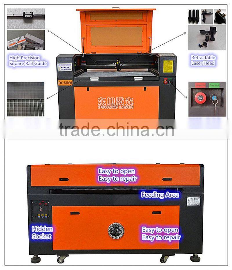 DX-S1060 water cooling granite laser engraving machine