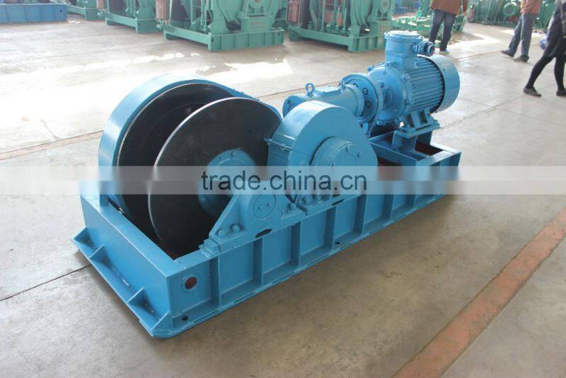 12 ton Hot sale mining slow prop-pulling electric winch