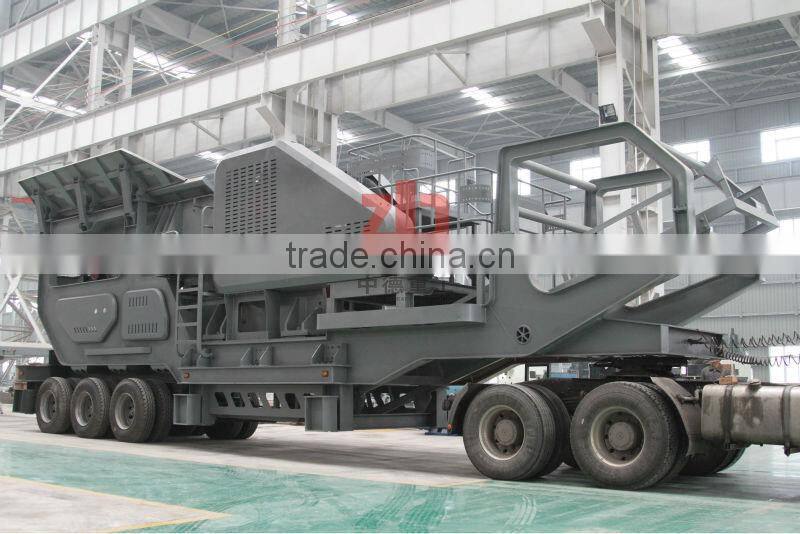 jaw crusher plant, mobile jaw crusher, tyre mounted jaw crusher