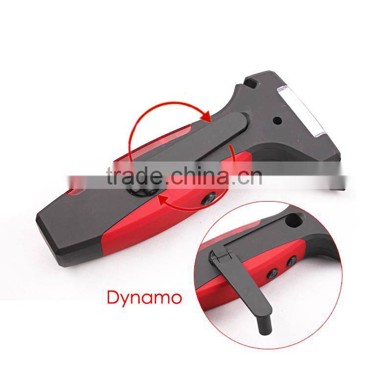 BT-4861 Torch Hammer Knife Multifunction LED Torch Flashlight