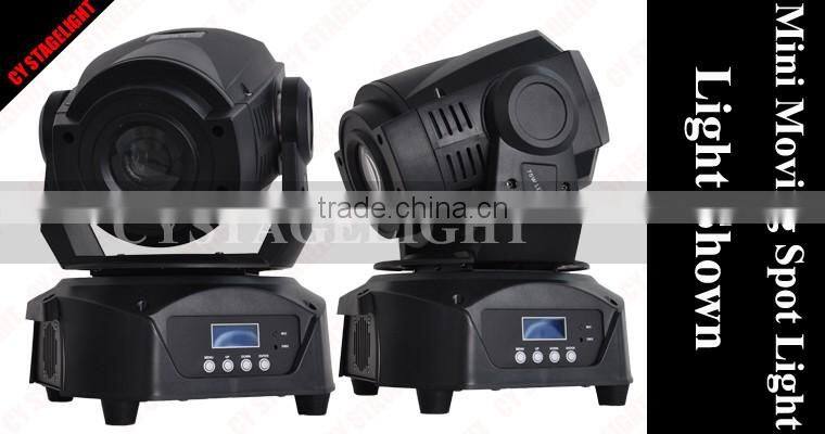 White/Black Housing 60W/75W/90W Mini Spot Led Moving Head Gobo