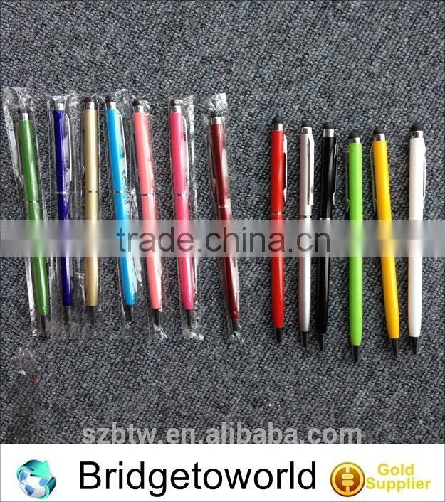 bulk ballpoint pens touch pen for business promotion stylus ball touch pens