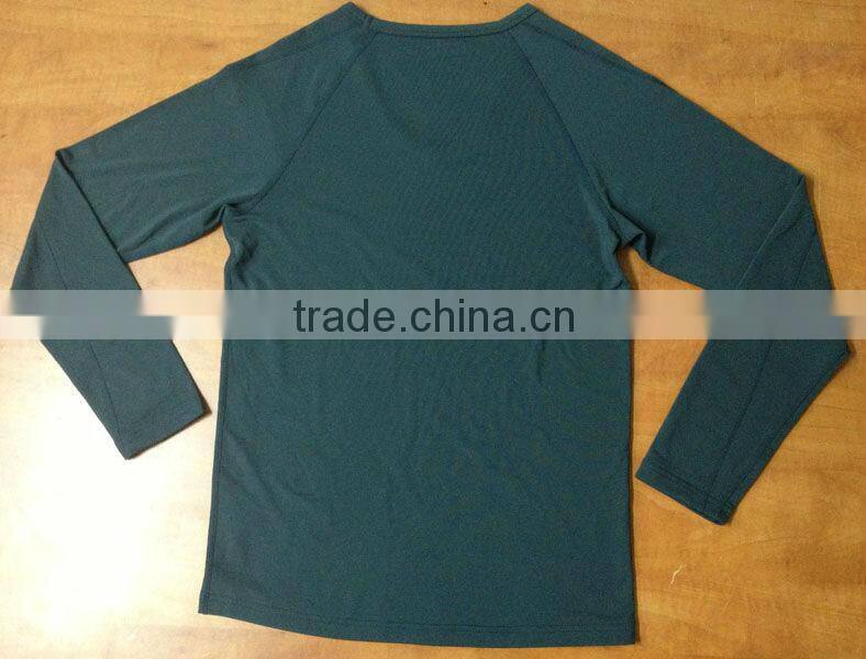 Ladies V-neck sports baselayer tops