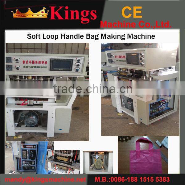 High Quality PE Loop Handle Bag Machine (Ruian Kings Machine)