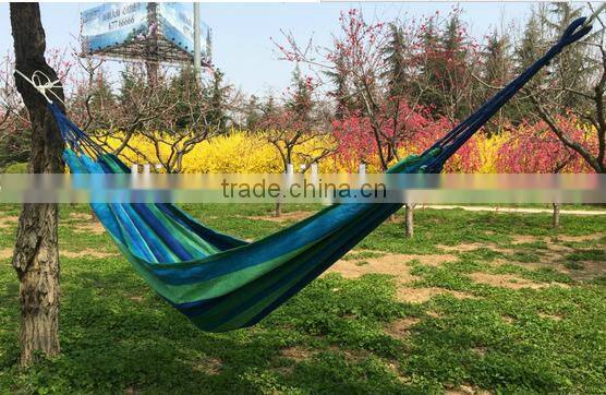 promotional outdoor equipment canvas hammock
