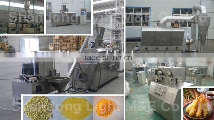 Extruded Fried Chicken Coating Orange Bread Crumbs Maker