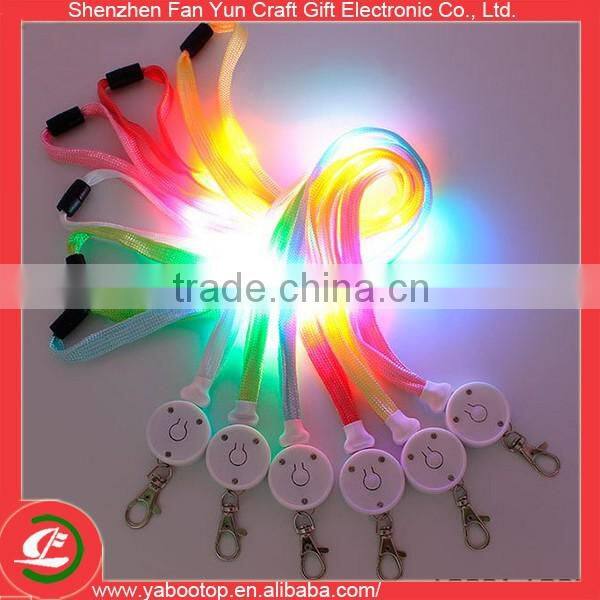 LED flashing lanyard free sample