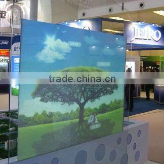 Transparent Rear Projection Screen for Advertisement