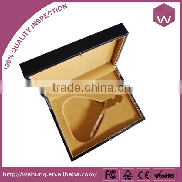 black stain linning inser single custom wine box wood