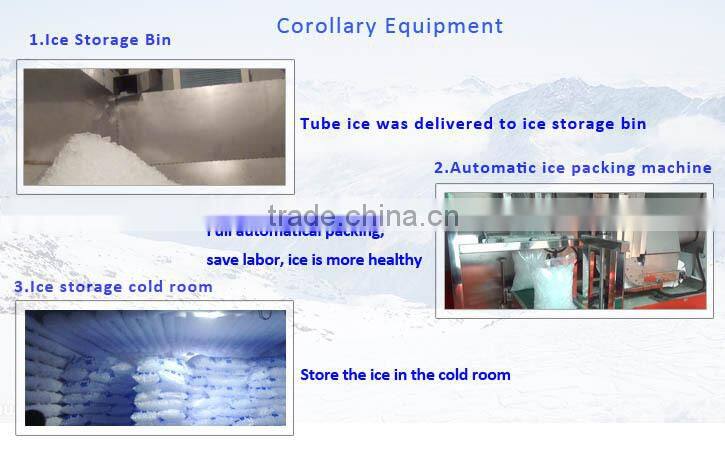 Large scale ice maker 20 ton Tube Ice Machine for South East Asia