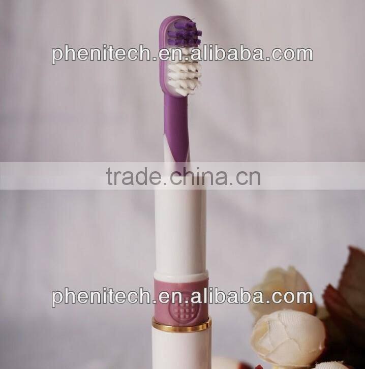 Electric toothbrush with an electric toothbrush holder