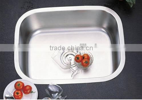 HOUSESTAR kitchen sink wholesale factory price stainless steel kitchen sink single bowl tensile mashine sink for sale 5945A