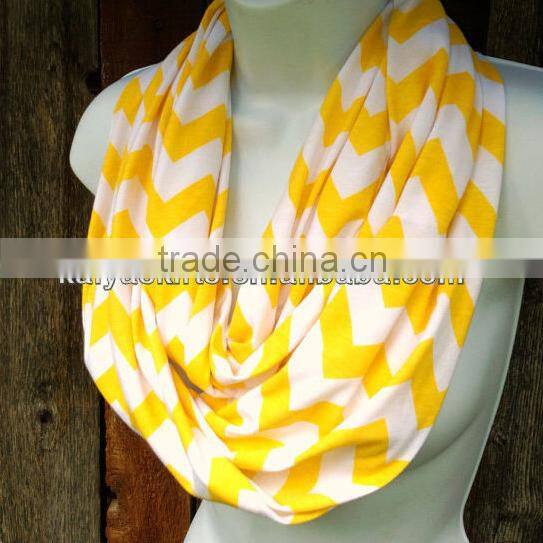 Wholesale baby scarf baby cotton scarf baby navy chevron scarf