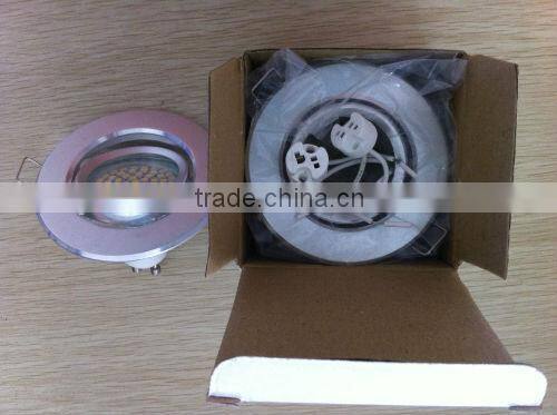 chrome golden color gu10 mr16 spot light ceiling lamp holder