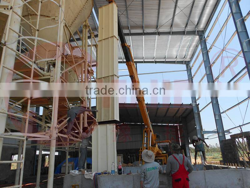 With CE ISO SGS certification Professional design! Easy operation 40t dry mortar mixing plant