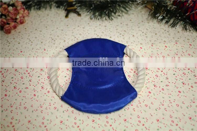 plush pet toy dog frisbee