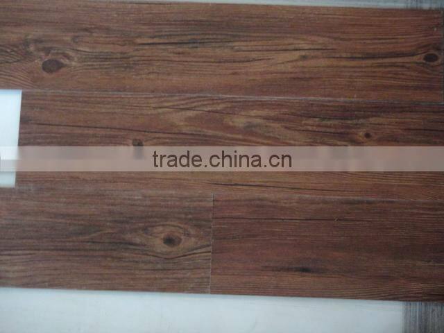 Plastic PVC Flooring Wood Look