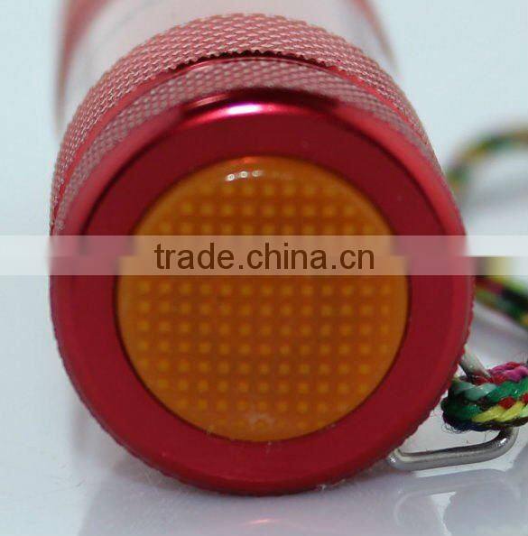 9 LED Aluminum flashlight