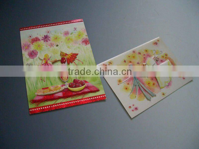 Striated congratulation cards greeting cards