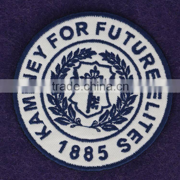 Wholesale Cheap Custom High Density Damask Woven Patch