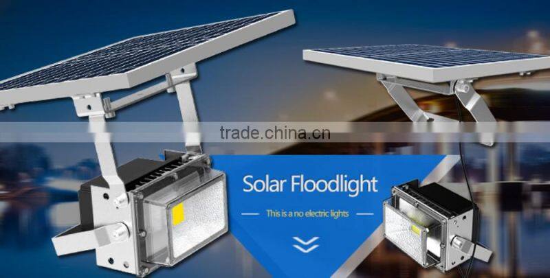Smart Time Microwave Control 12V 10W 15W Outdoor IP65 Waterproof Sensor Solar LED Flood Light