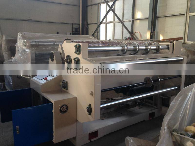 single facer cutter heavy type machine single facer cardboard makig machine