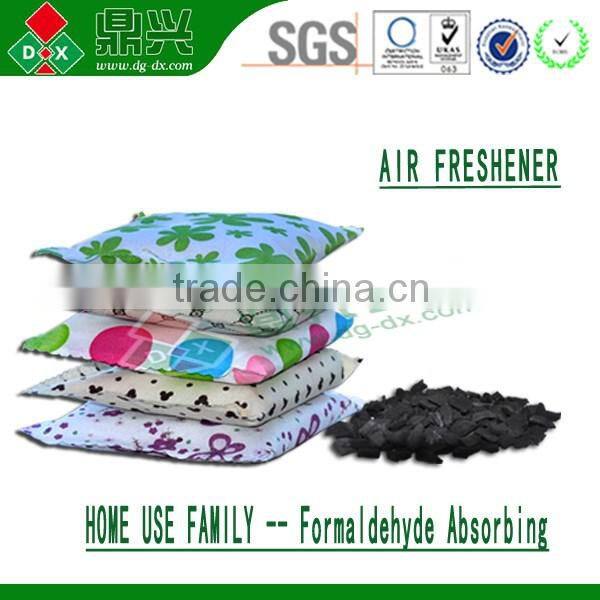 Activated bamboo shoe bag and hotel bag