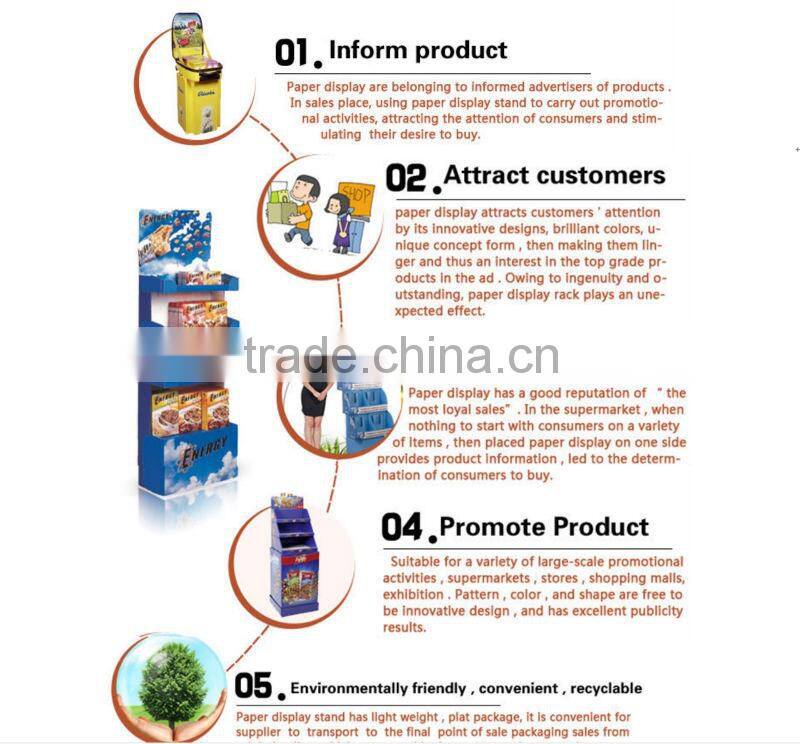 Attractive beanie standee display for promotion in the shopping centre