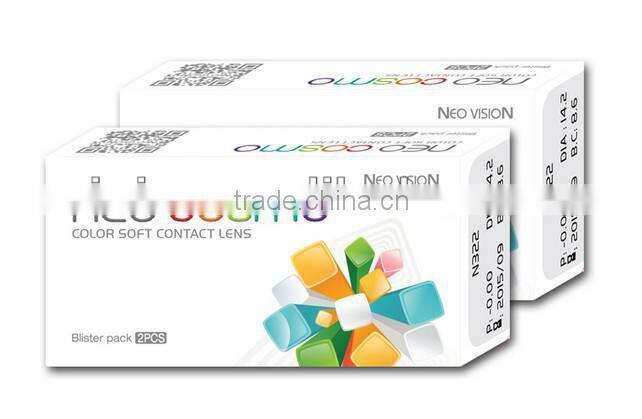 wholesale 14.2mm korea blue green gray different color cosmo contact lens