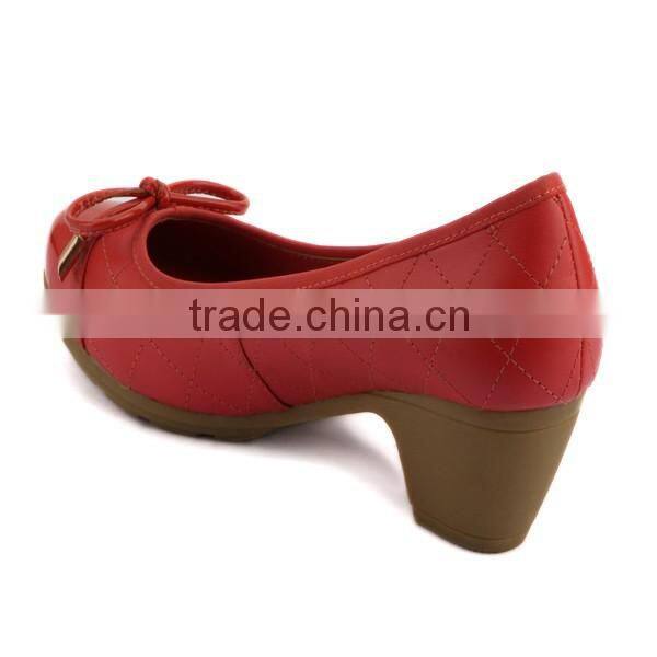 Fine handmade women shoes 2016 lady fashion casual shoes patent leather shoes with low heel