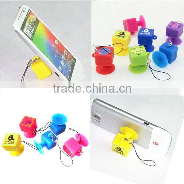 Brand new silicone mobile phone holder for car/funny cell phone holder for desk/mobile phone display holder