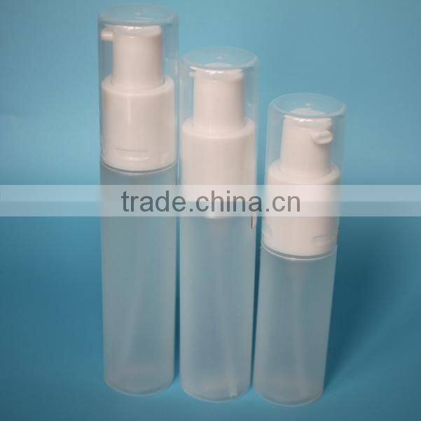 60ml PET clean bottle lotion pump for personal care