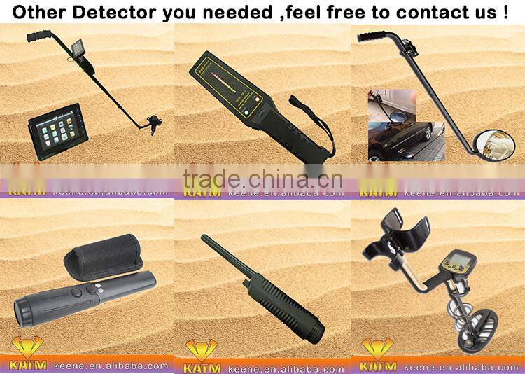 large scan area underground gold metal detector for test copper gold silver metal
