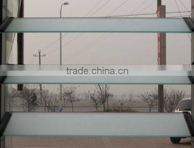 normal clear louver glass for window panes