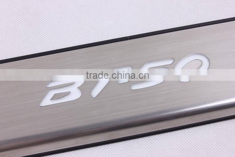 CHROME SILLS SCUFF PLATE 4 DOOR LED FOR MAZDA BT50,BT-50,BT 50 PICKUP 2012+