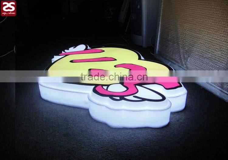 outdoor advertising led vacuum form light boxes