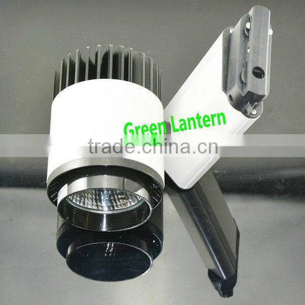 Jewelry led track lighting decoration cob led track light 30w