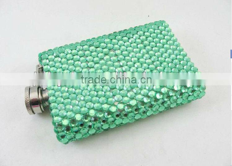 8oz trendy stainless steel pocket flask