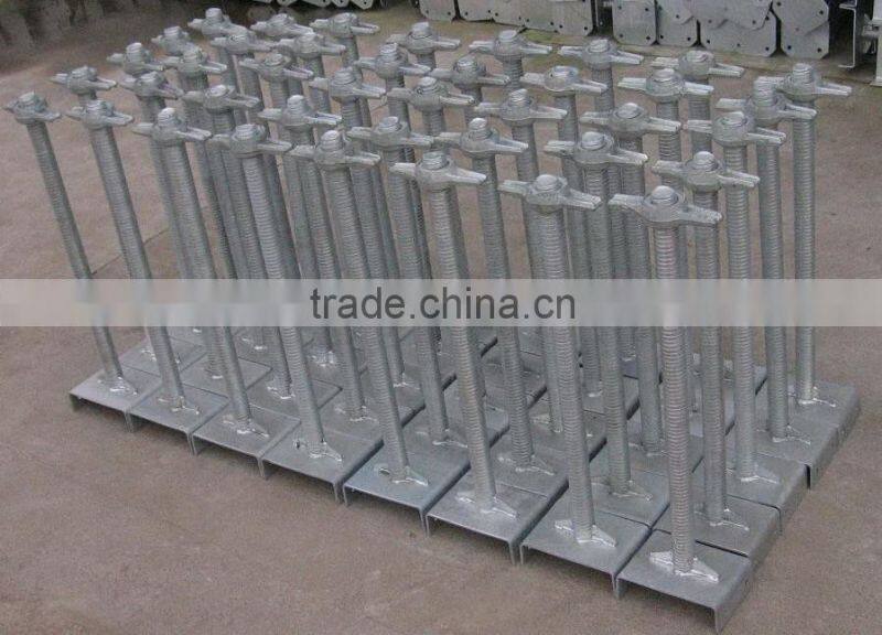 jack base scaffolding for building construction