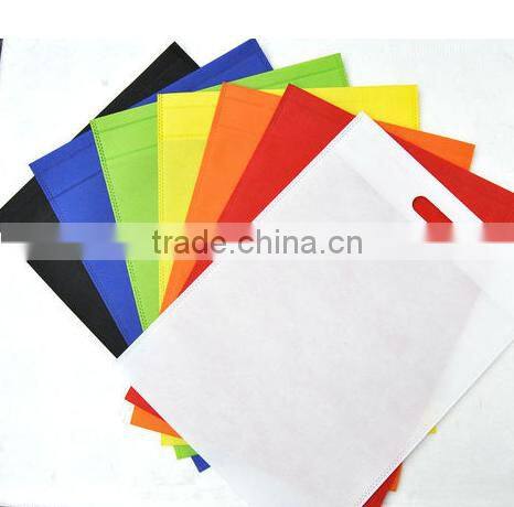 Cheap and colourful Guangzhou Disposable Nonwoven Cloth Bag/Shopping Bag/Tote bag